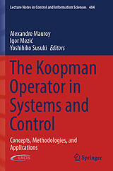 Kartonierter Einband The Koopman Operator in Systems and Control von 