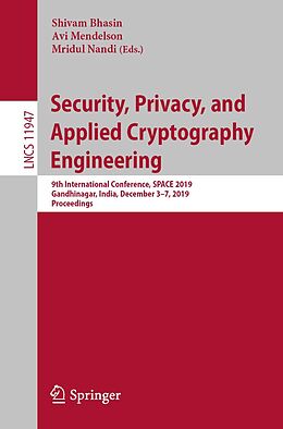 E-Book (pdf) Security, Privacy, and Applied Cryptography Engineering von 