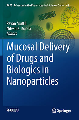 Couverture cartonnée Mucosal Delivery of Drugs and Biologics in Nanoparticles de 