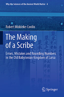 Couverture cartonnée The Making of a Scribe de Robert Middeke-Conlin