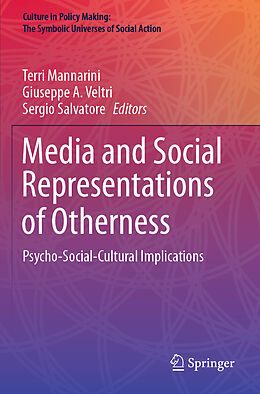 Couverture cartonnée Media and Social Representations of Otherness de 