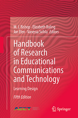 Livre Relié Handbook of Research in Educational Communications and Technology de 