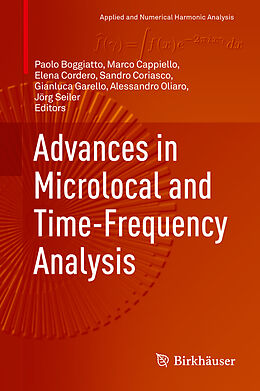 Livre Relié Advances in Microlocal and Time-Frequency Analysis de 