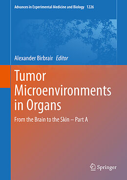 Fester Einband Tumor Microenvironments in Organs von 