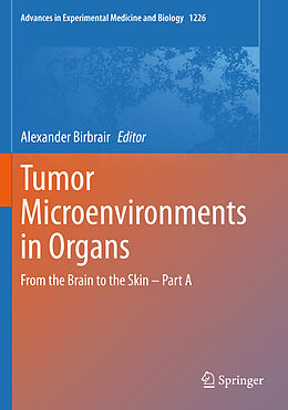 Couverture cartonnée Tumor Microenvironments in Organs de 