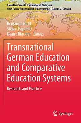 Couverture cartonnée Transnational German Education and Comparative Education Systems de 