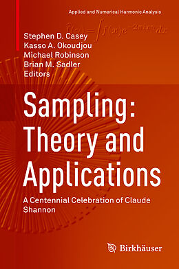 Livre Relié Sampling: Theory and Applications de 