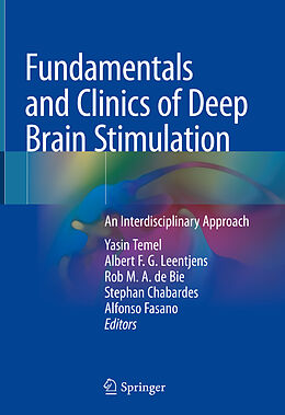 Livre Relié Fundamentals and Clinics of Deep Brain Stimulation de 