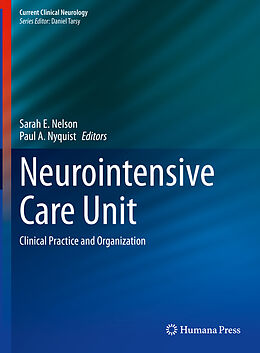 Livre Relié Neurointensive Care Unit de 