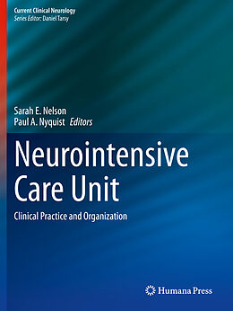 Couverture cartonnée Neurointensive Care Unit de 