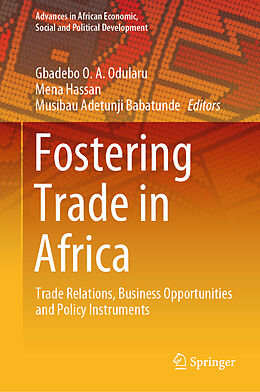 Livre Relié Fostering Trade in Africa de 