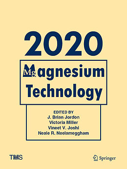 Livre Relié Magnesium Technology 2020 de 