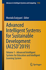 E-Book (pdf) Advanced Intelligent Systems for Sustainable Development (AI2SD'2019) von 