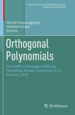 Couverture cartonnée Orthogonal Polynomials de 