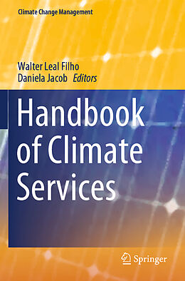 Kartonierter Einband Handbook of Climate Services von 