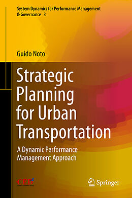 Livre Relié Strategic Planning for Urban Transportation de Guido Noto