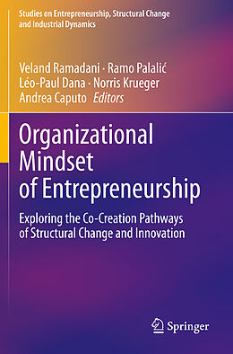 Couverture cartonnée Organizational Mindset of Entrepreneurship de 