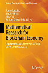 Livre Relié Mathematical Research for Blockchain Economy de 