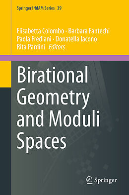 Livre Relié Birational Geometry and Moduli Spaces de 