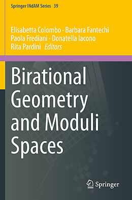 Couverture cartonnée Birational Geometry and Moduli Spaces de 