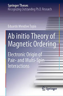 eBook (pdf) Ab initio Theory of Magnetic Ordering de Eduardo Mendive Tapia