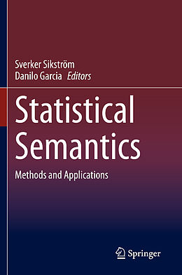 Couverture cartonnée Statistical Semantics de 