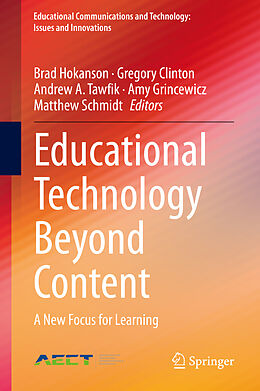 Livre Relié Educational Technology Beyond Content de 