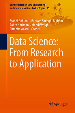 Couverture cartonnée Data Science: From Research to Application de 