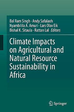 Livre Relié Climate Impacts on Agricultural and Natural Resource Sustainability in Africa de 