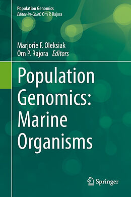 Livre Relié Population Genomics: Marine Organisms de 