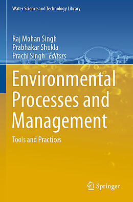 Couverture cartonnée Environmental Processes and Management de 