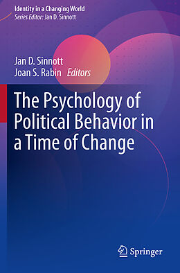 Couverture cartonnée The Psychology of Political Behavior in a Time of Change de 