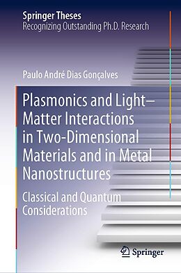 E-Book (pdf) Plasmonics and Light-Matter Interactions in Two-Dimensional Materials and in Metal Nanostructures von Paulo André Dias Gonçalves