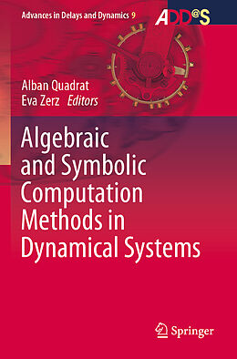 Kartonierter Einband Algebraic and Symbolic Computation Methods in Dynamical Systems von 