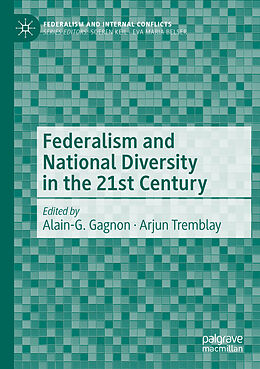 Couverture cartonnée Federalism and National Diversity in the 21st Century de 