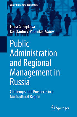 Livre Relié Public Administration and Regional Management in Russia de 