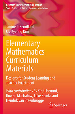 Couverture cartonnée Elementary Mathematics Curriculum Materials de Janine T. Remillard, Ok-Kyeong Kim