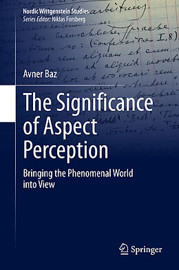 Livre Relié The Significance of Aspect Perception de Avner Baz