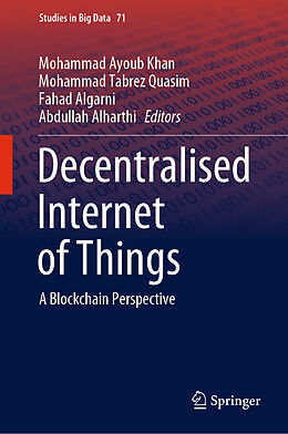 Livre Relié Decentralised Internet of Things de 