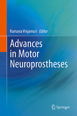 Livre Relié Advances in Motor Neuroprostheses de 