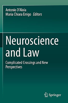 Couverture cartonnée Neuroscience and Law de 