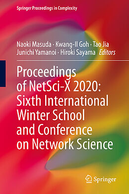 E-Book (pdf) Proceedings of NetSci-X 2020: Sixth International Winter School and Conference on Network Science von 