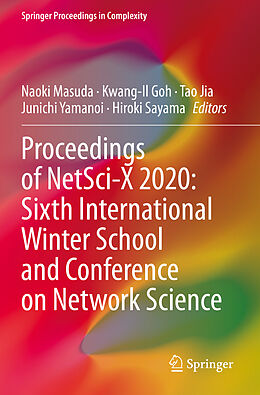 Kartonierter Einband Proceedings of NetSci-X 2020: Sixth International Winter School and Conference on Network Science von 