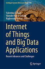 Livre Relié Internet of Things and Big Data Applications de 