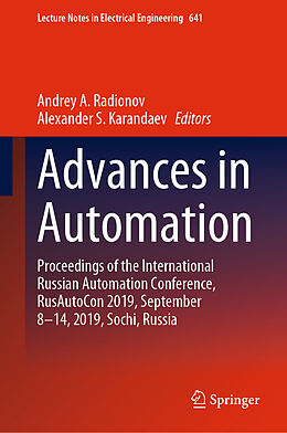 eBook (pdf) Advances in Automation de 