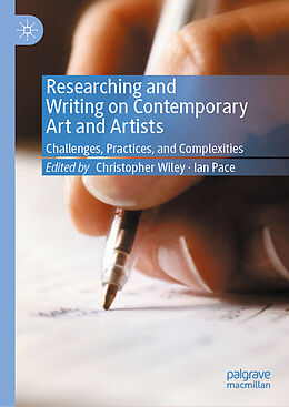 Livre Relié Researching and Writing on Contemporary Art and Artists de 