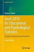 E-Book (pdf) Excel 2019 for Educational and Psychological Statistics von Thomas J. Quirk
