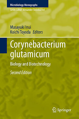 Livre Relié Corynebacterium glutamicum de 