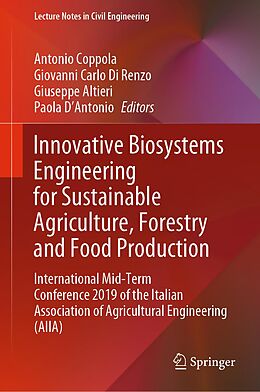 eBook (pdf) Innovative Biosystems Engineering for Sustainable Agriculture, Forestry and Food Production de 