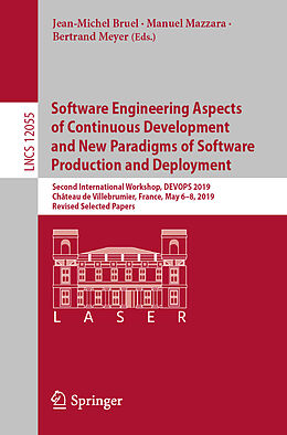 Kartonierter Einband Software Engineering Aspects of Continuous Development and New Paradigms of Software Production and Deployment von 